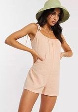 ASOS Seersucker Cami Swing Romper Photo 0