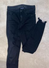 American Eagle Outfitters Ripped Skinnies Photo 0