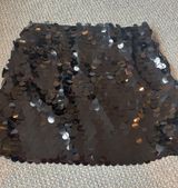DO+BE  mini sequin black skirt Photo 0