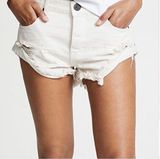 One Teaspoon  Rare Distressed Bandit Shorts Sz-25 Photo 0