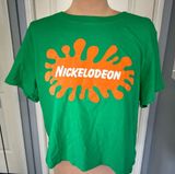 Nickelodeon  Graphic Crop Short Sleeve T Shirt Photo 0