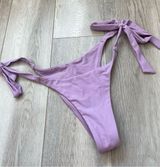 White Fox Swim Bottoms thong cheeky bikini Lavender (small) beach summer sexy Photo 0