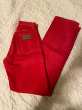 Vintage Red  Jeans Photo 0