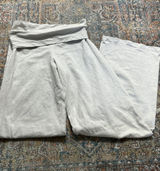 Brandy Melville Fold Over Grey pants  Photo 0