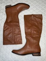 Rampage Icon Taupe Smooth Tall Riding Boot Photo 0