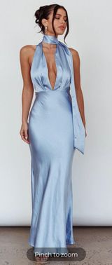 Azure Italia Small Maxi Dress NEW In Bag Photo 0