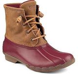 Sperry Top-sider Burgundy And Tan Duck Boot  Photo 0