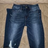 American Eagle Outfitters Ripped Jeans Photo 0