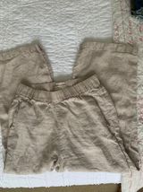 Linen Pants Tan Photo 0