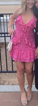 Pink & red Polka Dot Dress Size M Photo 0