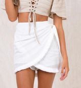Princess Polly White Skirt Photo 0