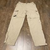 Outside edge cargo zip off hiking pants beige size M Size M Photo 0