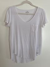 Hollister Plain White Tee Photo 0