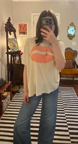 Wildfox Lips Graphic Tee Photo 0