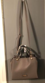 Grey/snakeskin Crossbody Purse Gray Photo 0