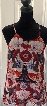 Sam Edelman Halter Top With Bold Floral Print. Photo 0