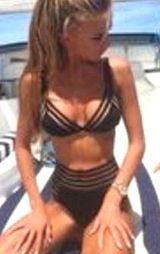 High Waisted Swim Suit Photo 0