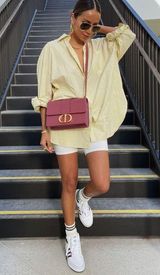 IZOD Pale Yellow Button Down Photo 0