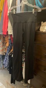 Lululemon Black  Flare Leggings Photo 0