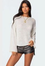 Edikted Light Knit Sweater Photo 0