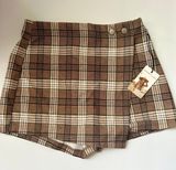 Sincerely Jules Plaid Skort BNWT Photo 0