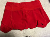 Red Lululemon Shorts Speed Up 2.5" Photo 0