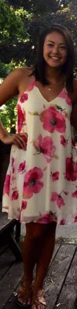 Pink Owl Floral Dress Photo 0