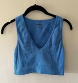 Garage V-Neck Crop Top Tank Photo 0