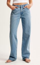 Abercrombie Low Rise Baggy Jean Photo 0