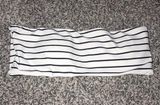 Striped Bathing Suit Top Size 4 Photo 0