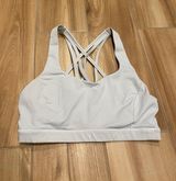 Lululemon White  Sports Bra Photo 0