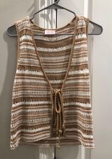 Pink lily crochet vest  Photo 0