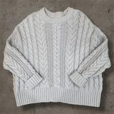 L.A Hearts Pink Cable Knit Sweater Photo 0
