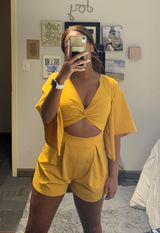 Winsor Yellow Romper Photo 0