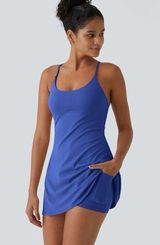 040HO.- Softlyzero™ Plush Backless Active Dress-Easy Peezy. Size M Photo 0