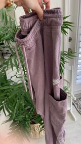 Nike -  Air Women’s Lavender Cargo Sweatpants Size M Photo 0