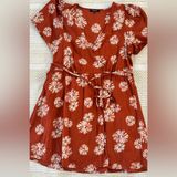 Red Floral Summer Dress Photo 0
