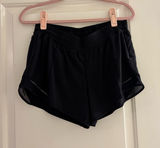 Black Lululemon Hotty Hot Shorts 4" Photo 0