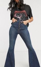 Free People Irreplaceable Flare Jeans Photo 0