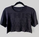 Alexander Wang x H&M cropped workout top black Photo 0