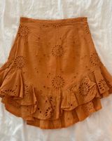 Mustard Yellow Frilly Skirt Photo 0