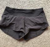 Lululemon black speed up shorts 2.5 Photo 0