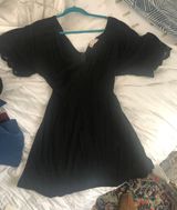 Altar'd State Mini Black Dress Photo 0