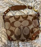 Coach Brown Shoulder Bag Photo 0