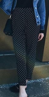 Forever 21 Polka Dot Pants Photo 0