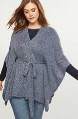 Lane Bryant Belted Kimono Photo 0