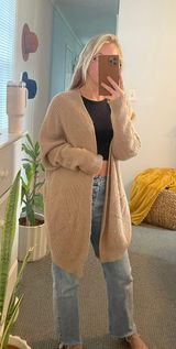 Say What? Oversized Cardigan Photo 0