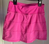 Lululemon Tennis Skirt Pink Size 2 Photo 0