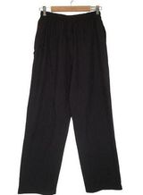 REI Elements Pants Womens M Thaw Nylon Straight Leg Lined Outdoor Skiing Black Photo 0