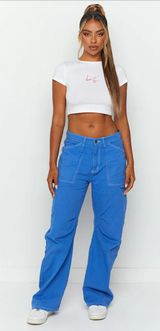 LIONESS  Miami Vice Pant Blue Photo 0